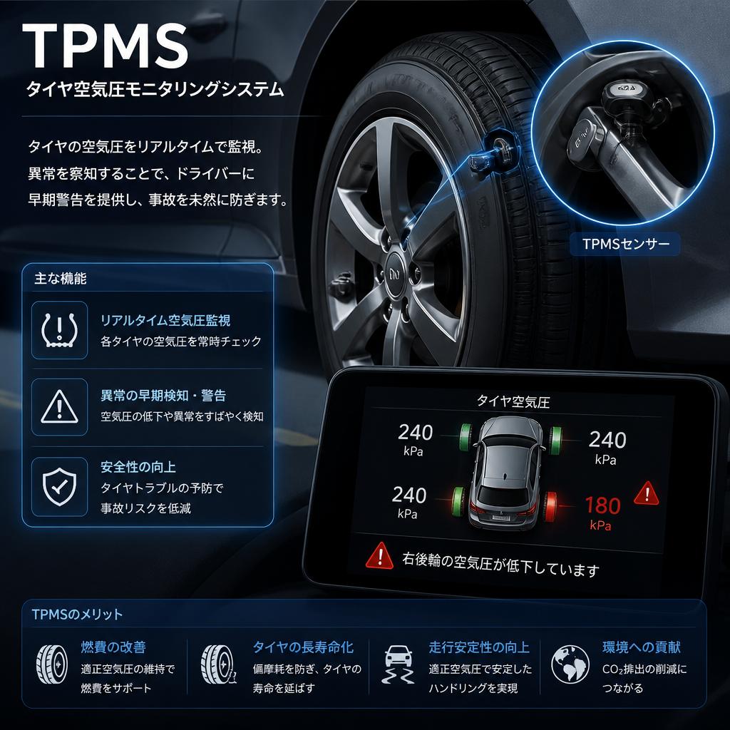 最新のTPMSセンサーとは