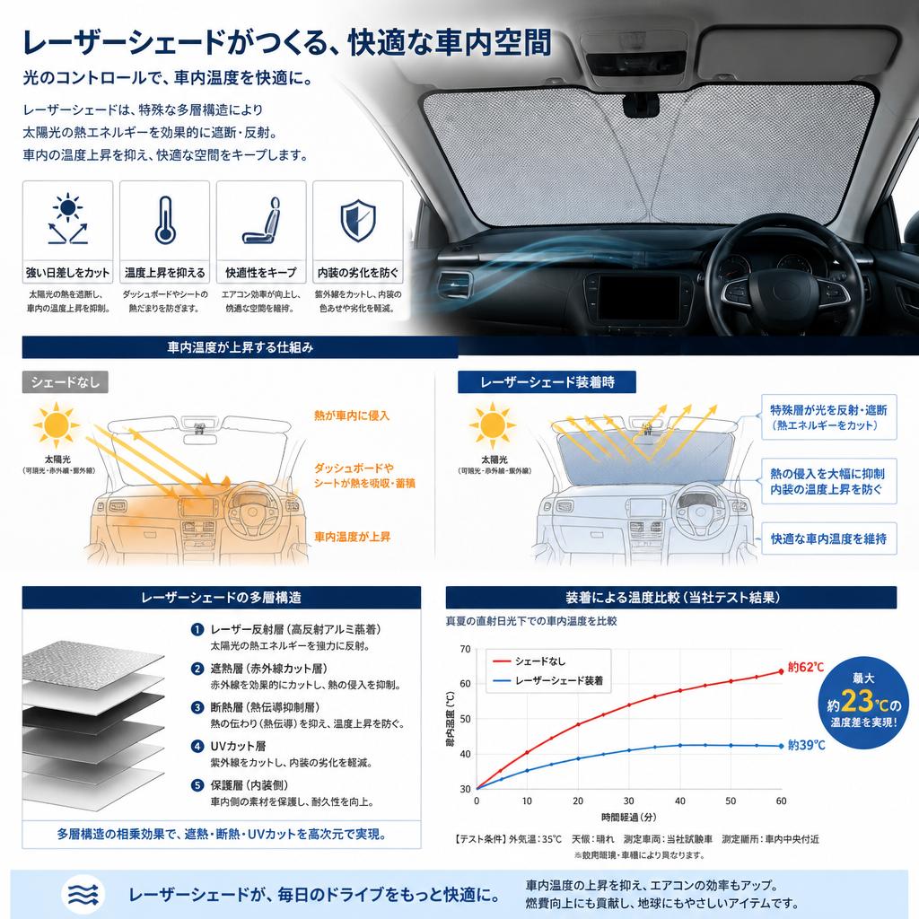 2. 車内温度を効果的に調整するメカニズム
