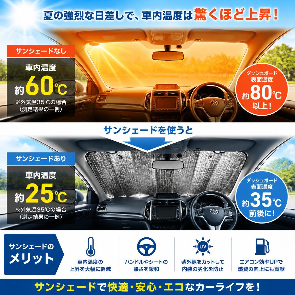車内温度を守る重要性